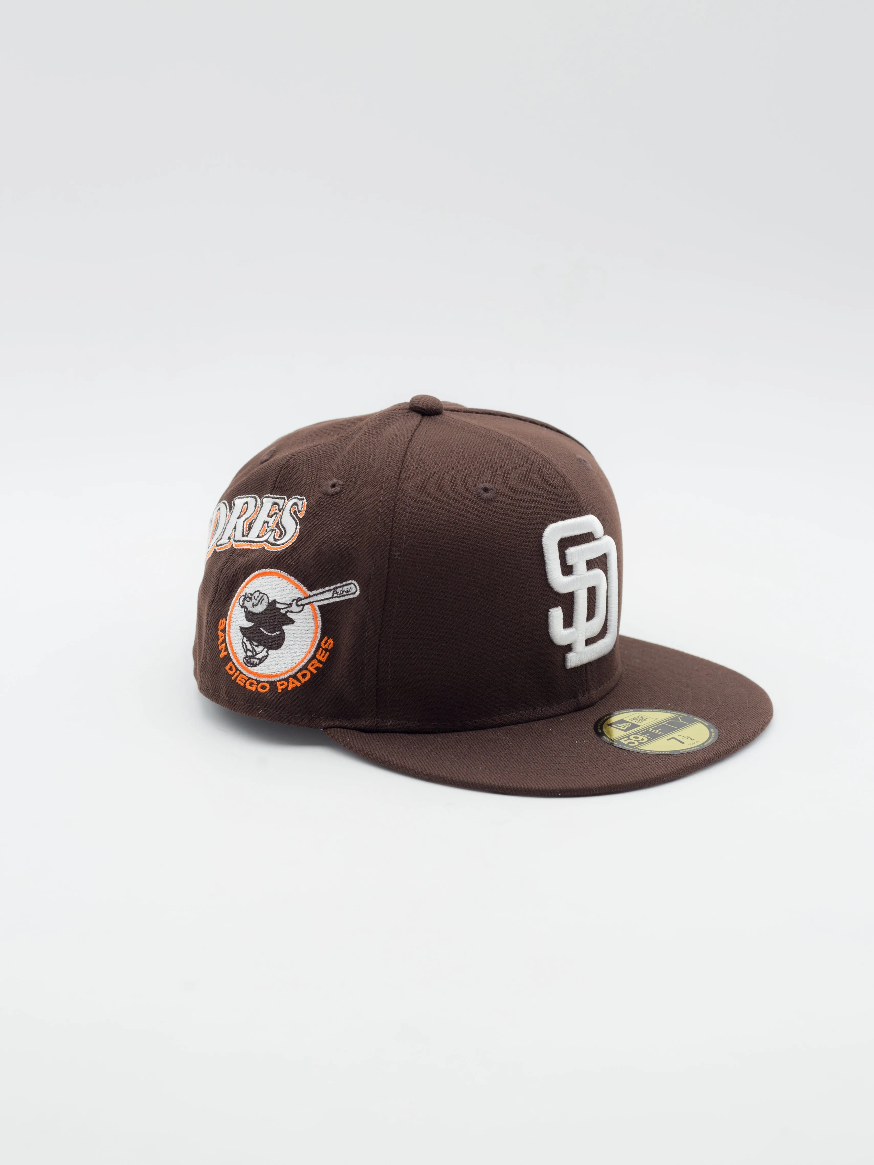 59Fifty San Diego Padres Cooperstown Patch Brown