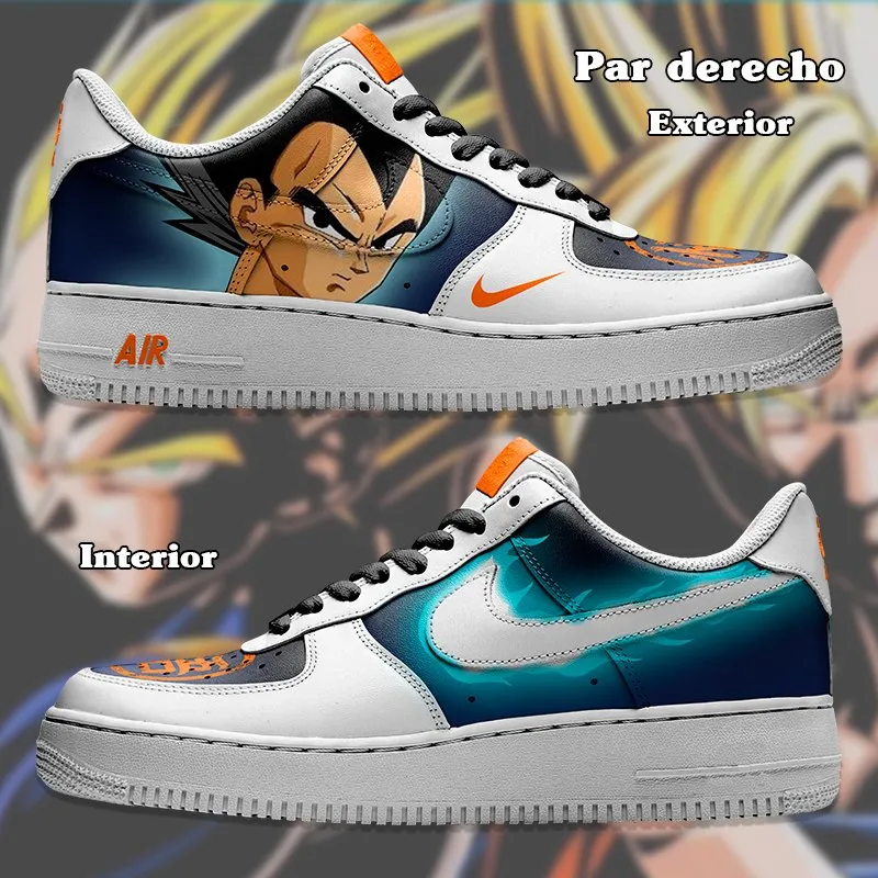 Air Force 1 x Goku y Vegetta Power