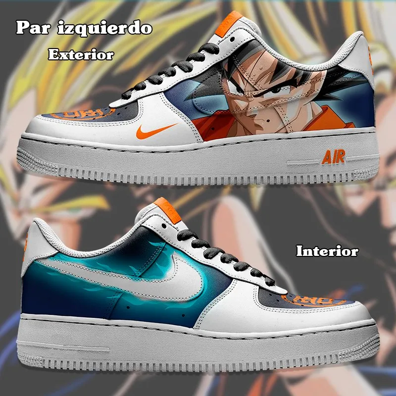 Air Force 1 x Goku y Vegetta Power