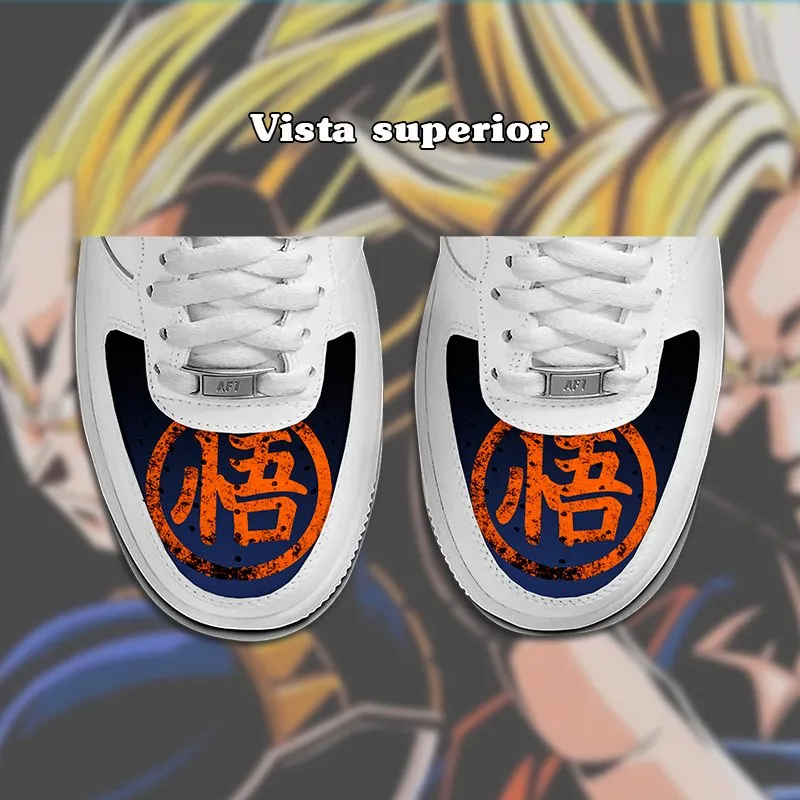 Air Force 1 x Goku y Vegetta Power