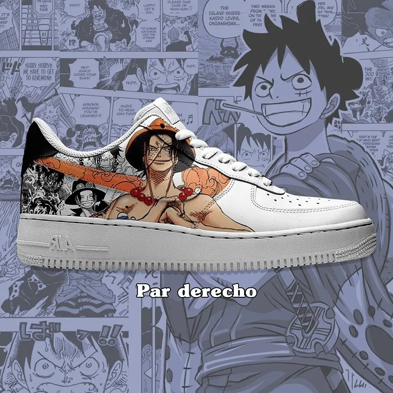 Air Force 1 x Luffy & Ace