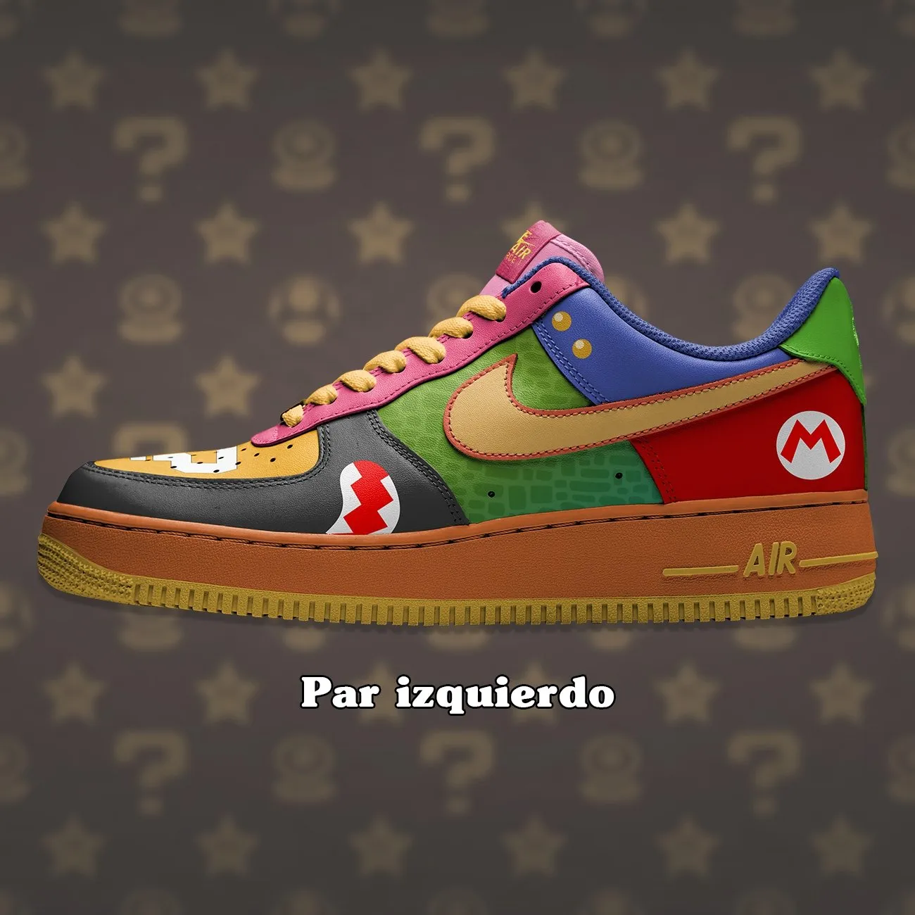 Air Force 1 x Mario Bros Collage