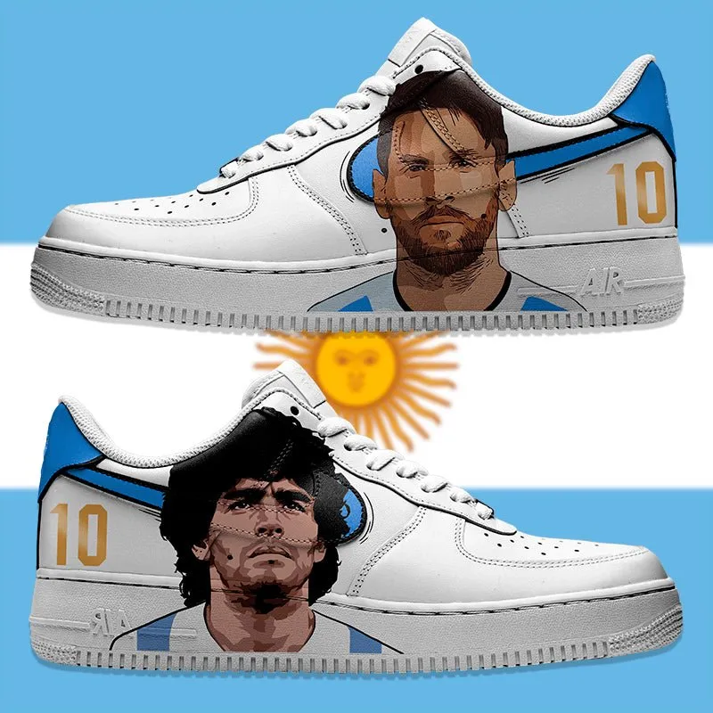 Air Force 1 x Messi & Maradona