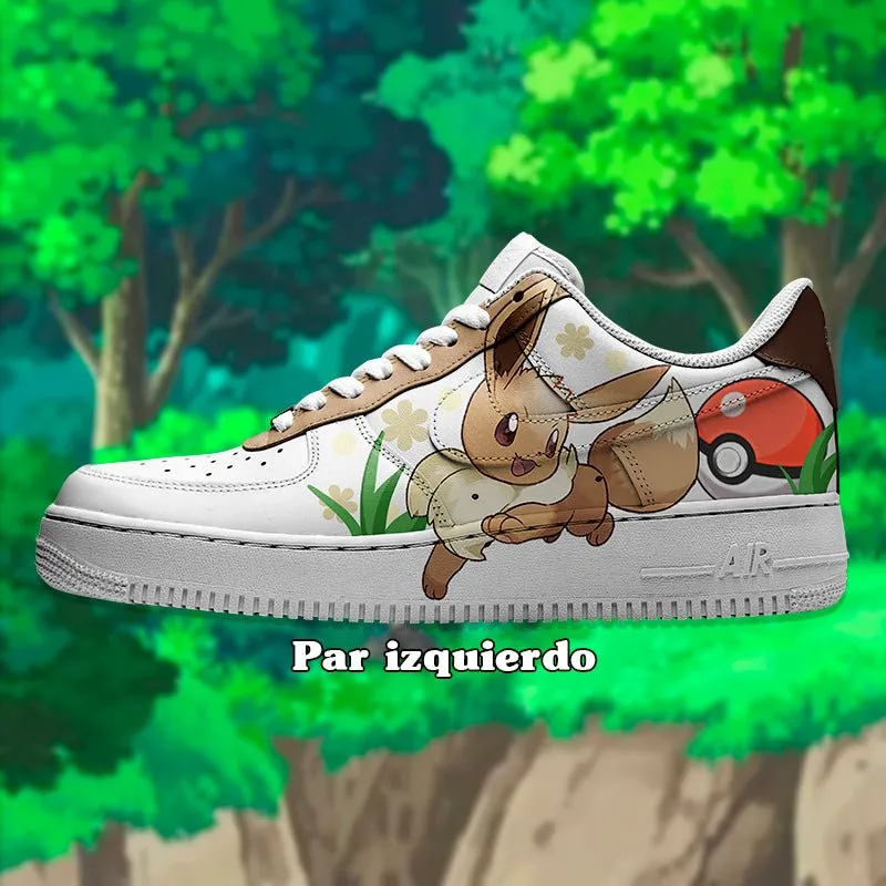 Air Force 1 x Pikachu y Eevee