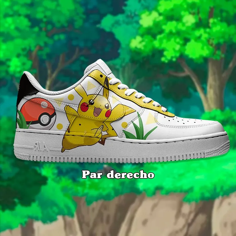 Air Force 1 x Pikachu y Eevee