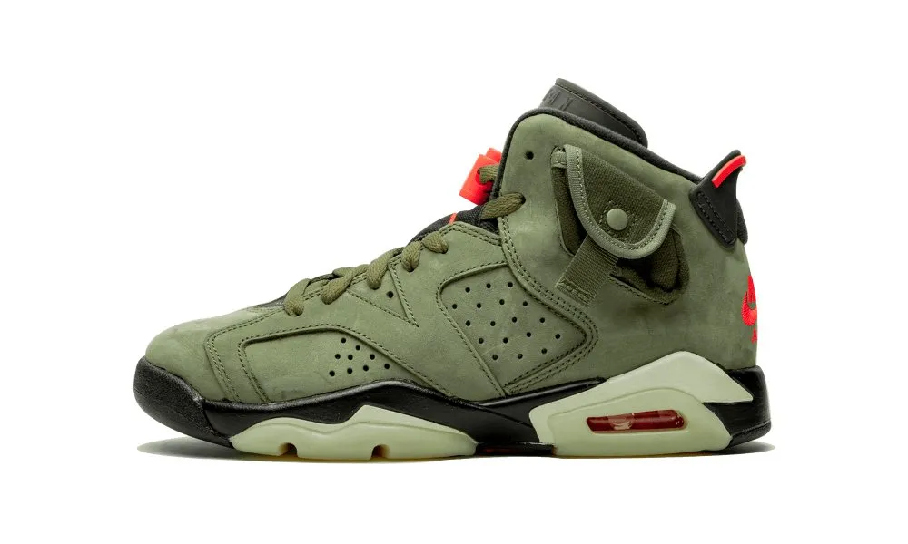 AIR JORDAN 6 RETRO TRAVIS SCOTT OLIVE