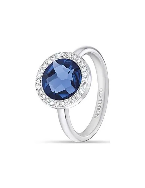 anillo morellato cuore blue