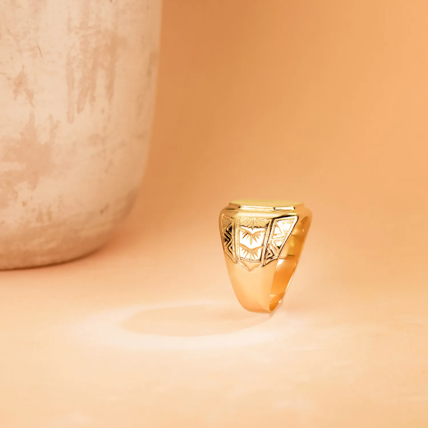 Anillo Oro 9 kt. Sello