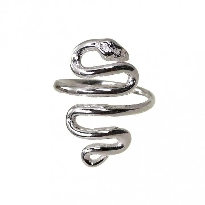 Anillo Plata Serpiente