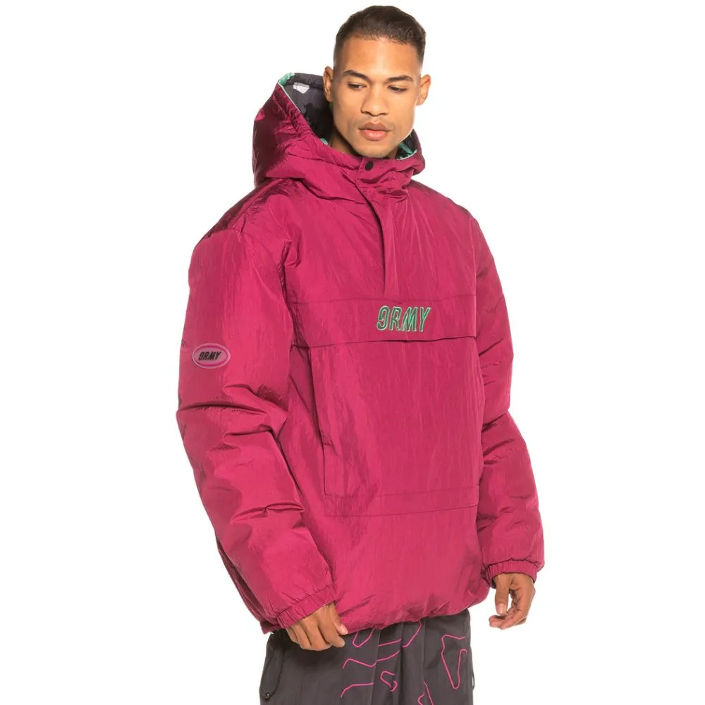 Anorak reversible Grimey Mysterious Vibes Reversible FW19 Wine