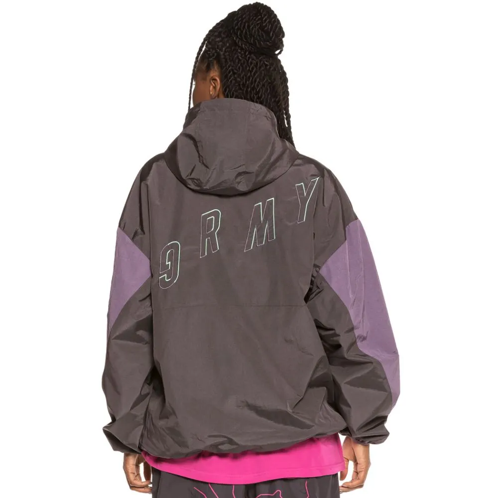 Anorak Unisex Grimey Mysterious Vibes FW19 Black