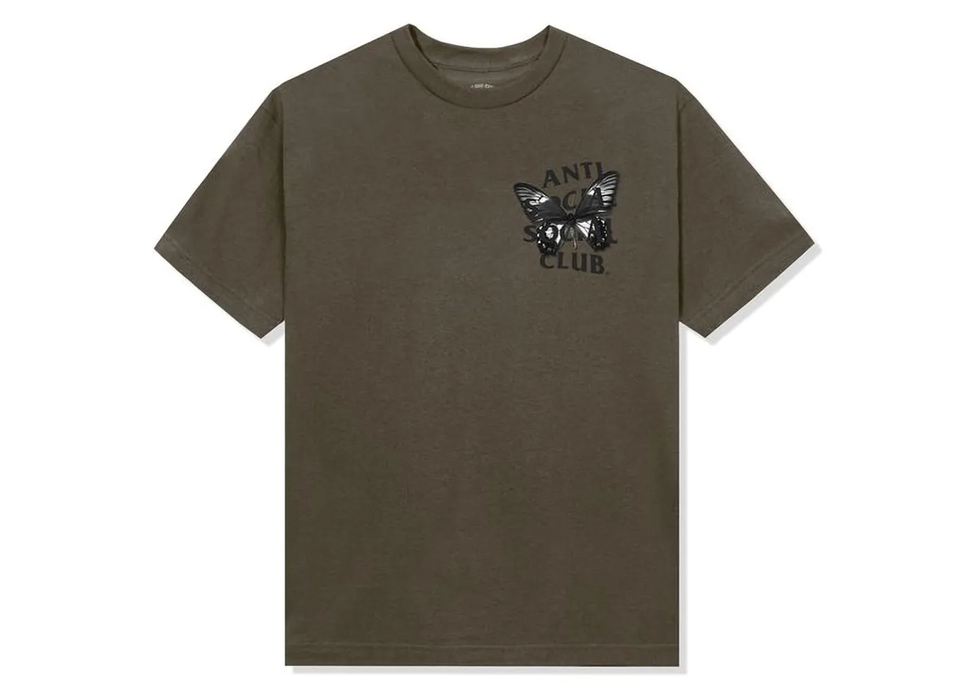 Anti Social Social Club Hidden Sky Tee Brown