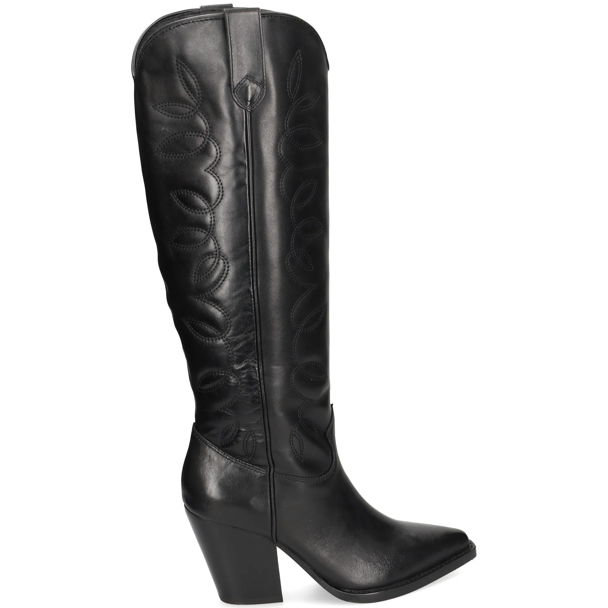 ASH Botas con tacón de Mujer 01 BLACK