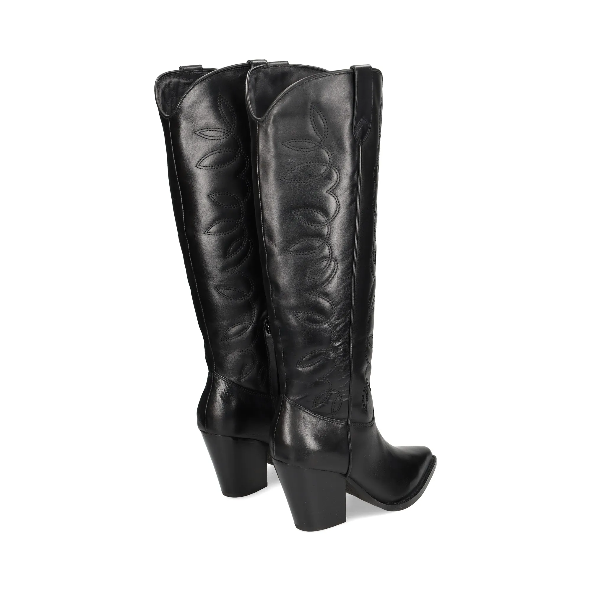 ASH Botas con tacón de Mujer 01 BLACK