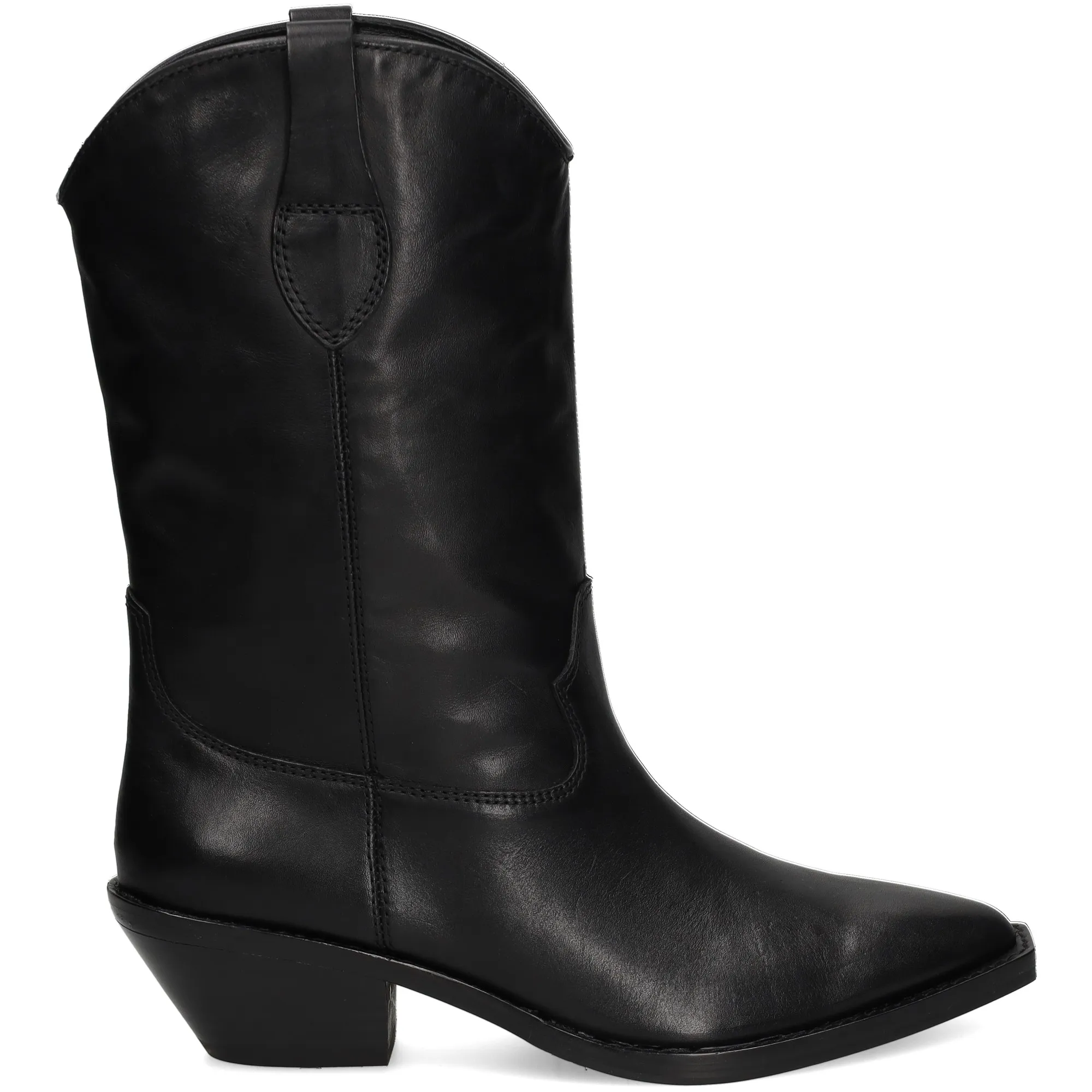 ASH Botas con tacón de Mujer 03 NEGRO