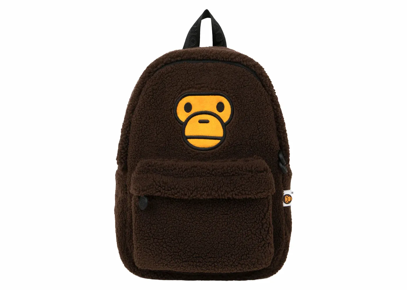 BAPE Baby Milo Fur Backpack Brown