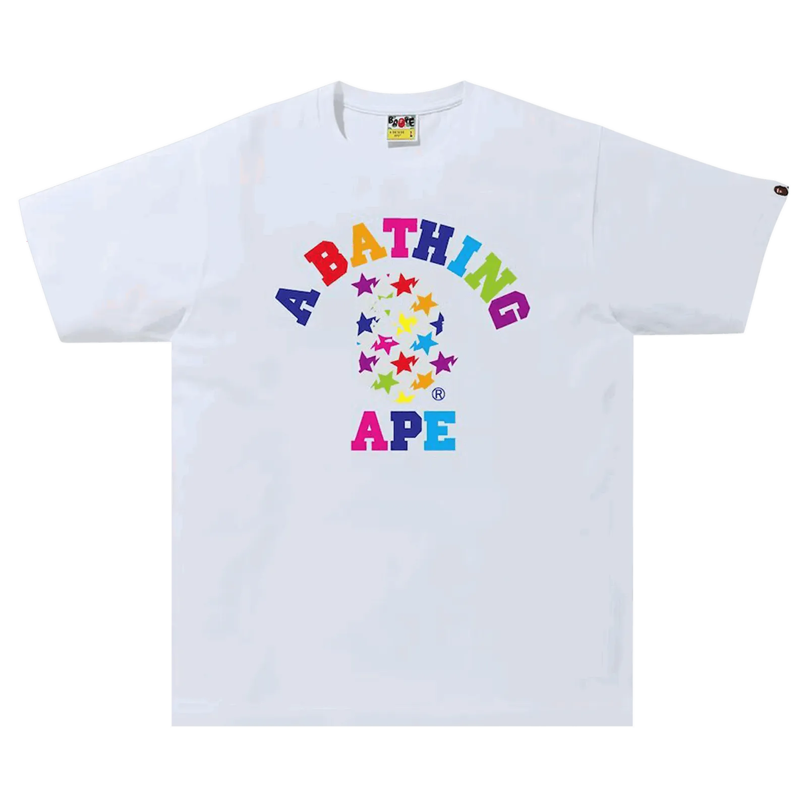 BAPE Sta Pattern College Tee