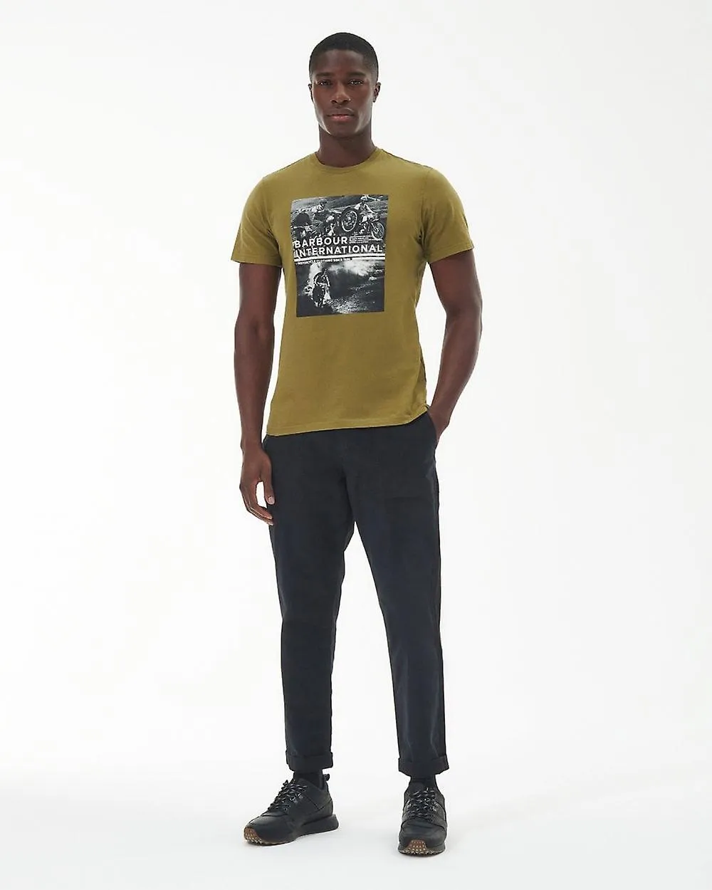 Barbour International Barbour International Race camiseta para hombre