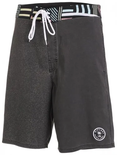 Bañador corto RIP CURL surfero para hombre GEO VIBES 19″ Boardshorts Black Ref. CBOCS4 negro/azul