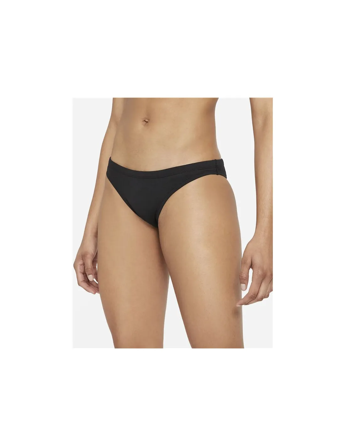 Bikini Nike Swim Racerback Mujer Negro