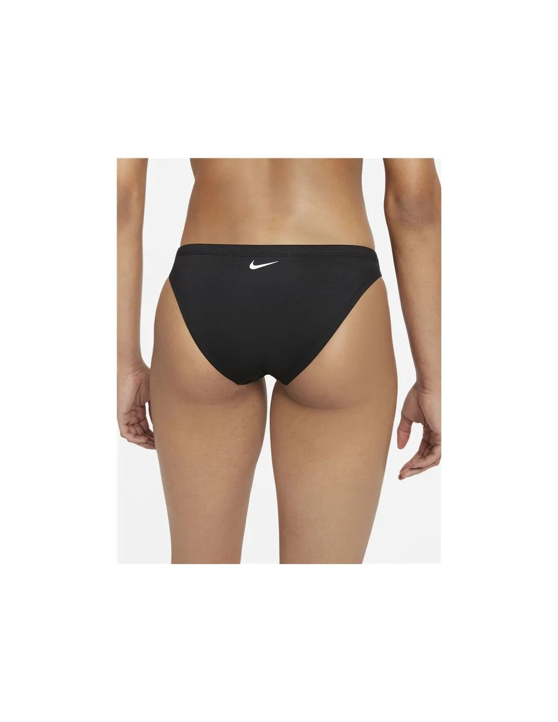 Bikini Nike Swim Racerback Mujer Negro