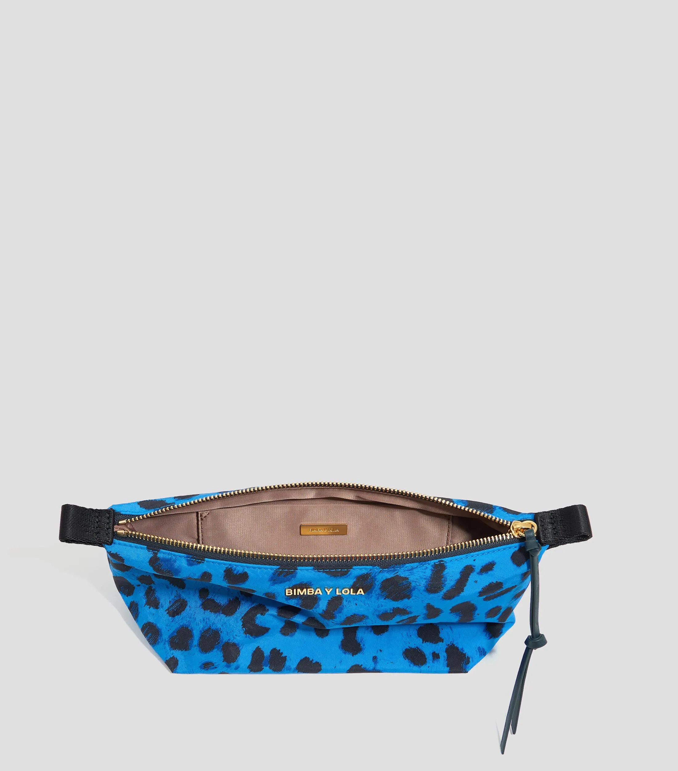 Bimba y Lola Neceser trapecio mediano Animal Print Mujer