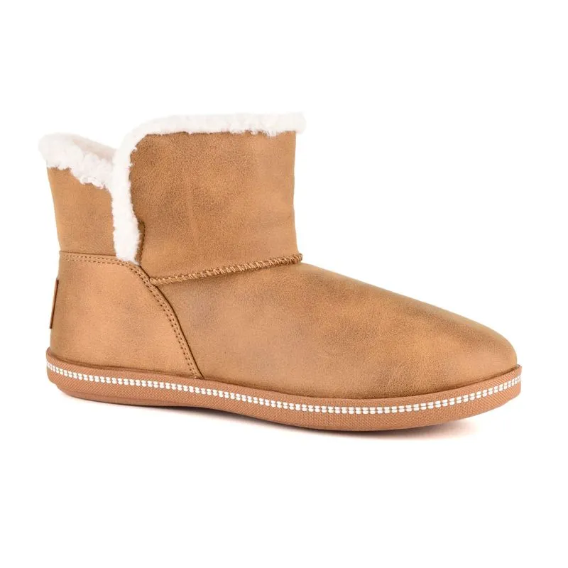 Bota Casual Skechers Cozy Campfire Song-Birds Camel