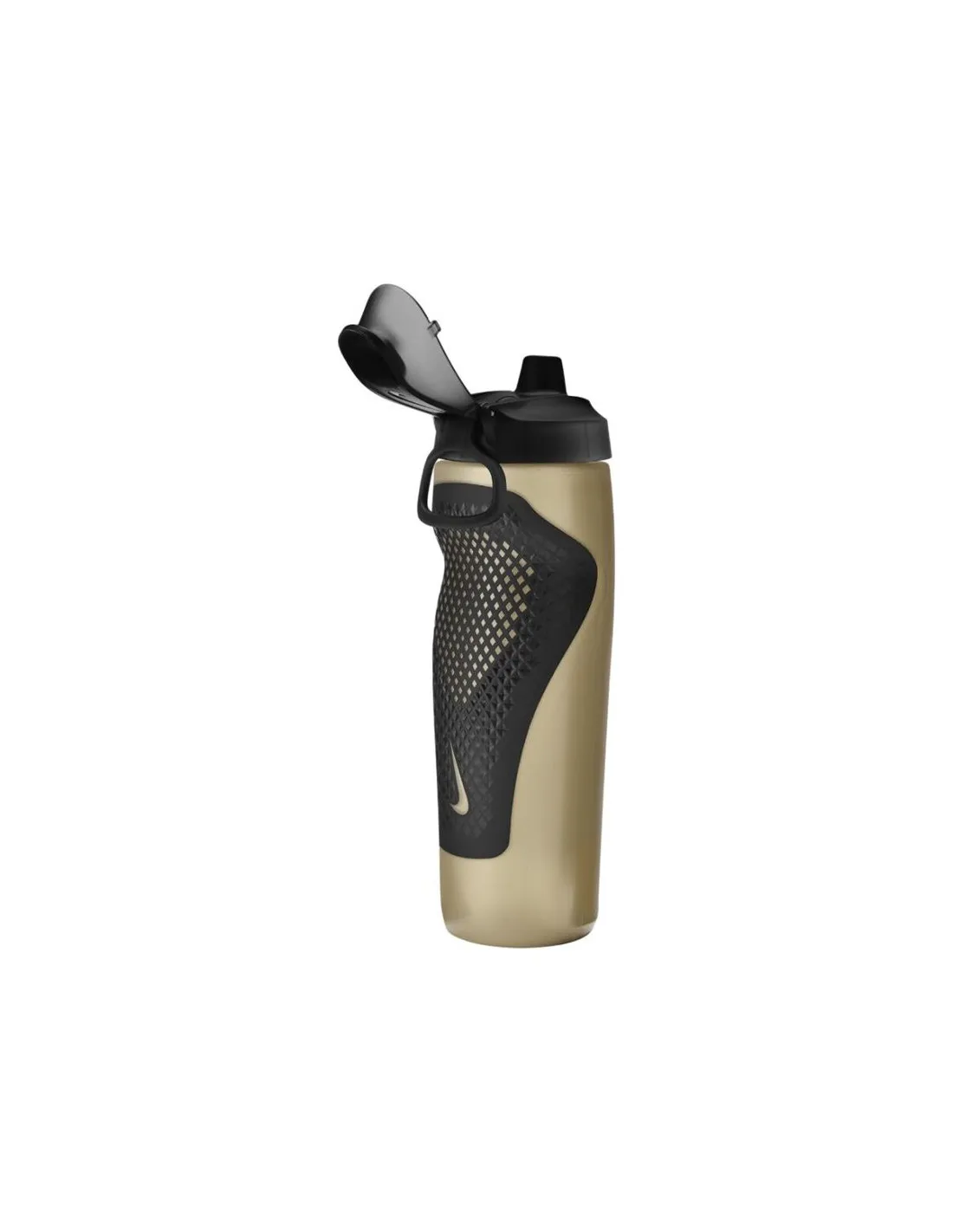 Botella de Fitness Nike Refuel Locking Lid 24 Oz Oro