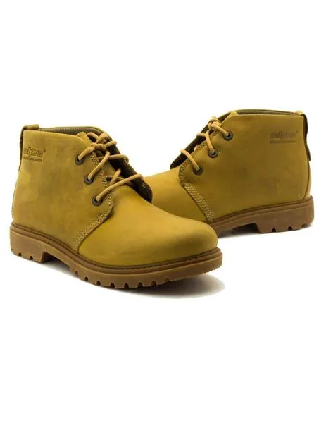 botin alpe de piel amarillo 2055 09 36