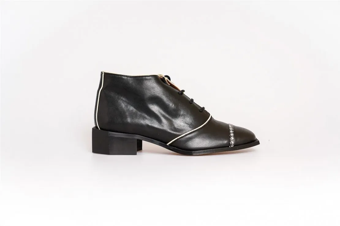 Botin de chica Negro2225 Nemonic