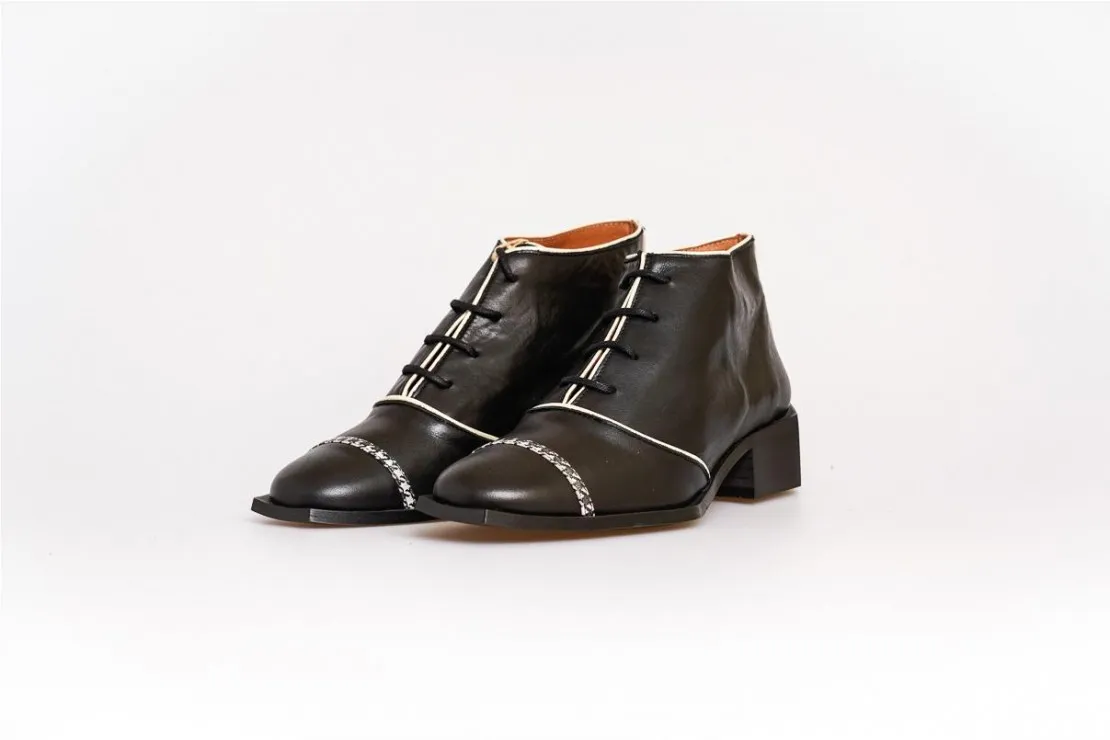 Botin de chica Negro2225 Nemonic