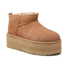 Botines Planos Ugg 1135092 Mujer Camel