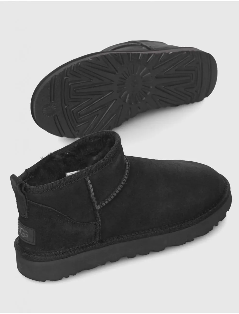 BotÍn Ugg Classic Ultra Mini Negro