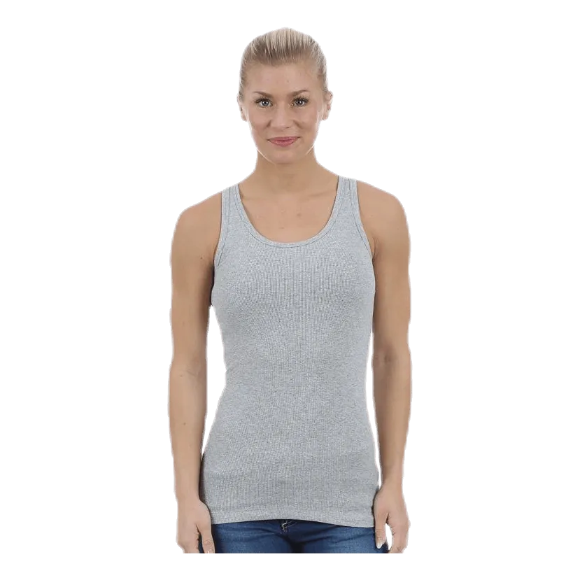 Bread & Boxers Tank Ribbed Grey