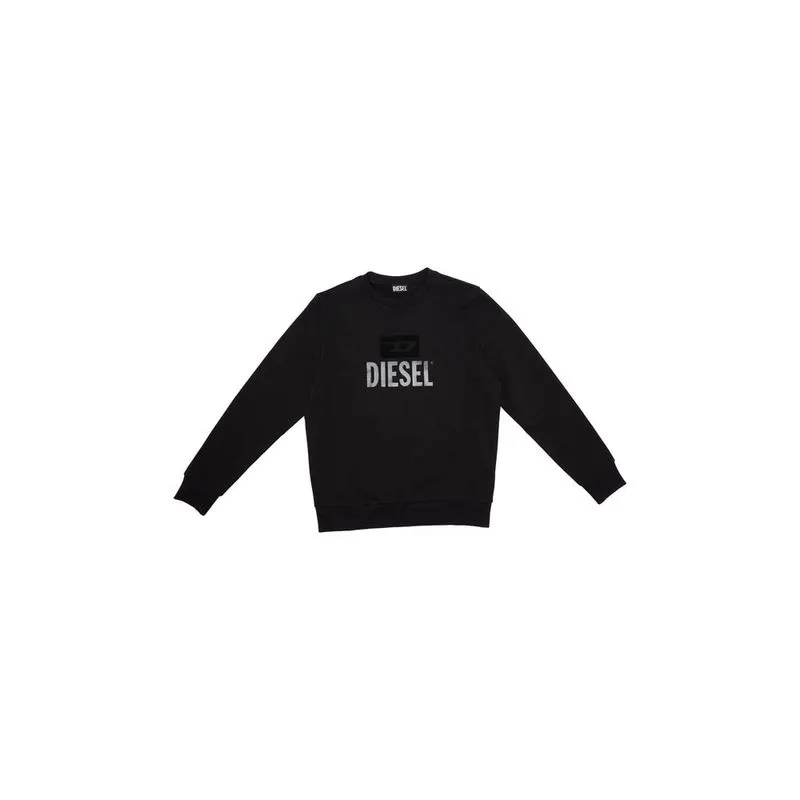 Buzo Cerrado Para Hombre S-Gir-Crewneck Tone On Tone Flock Diesel