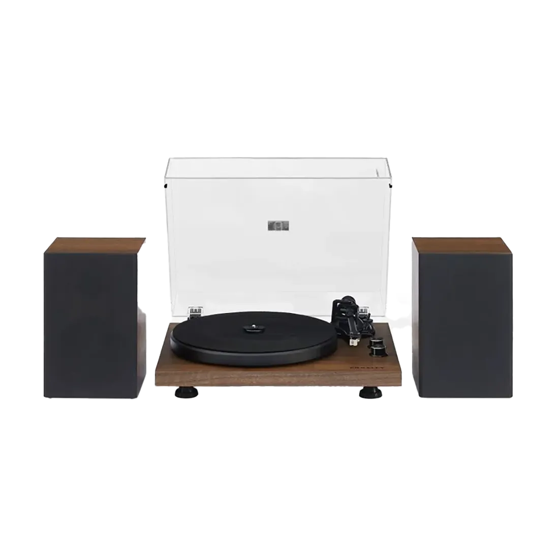 C62 2 Speed Turntable System,brown. Crosley