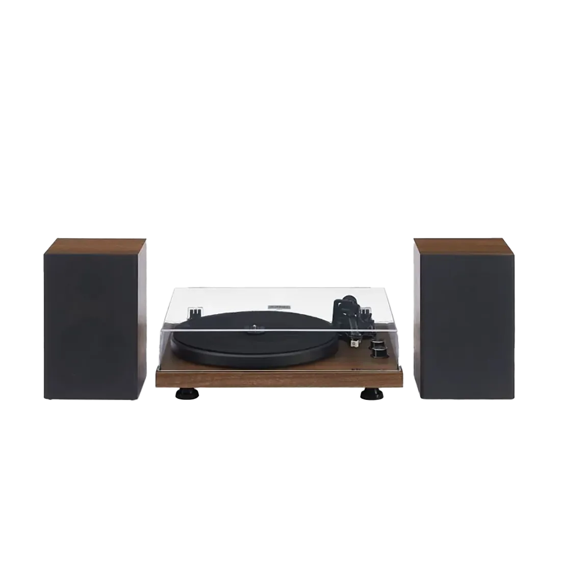 C62 2 Speed Turntable System,brown. Crosley