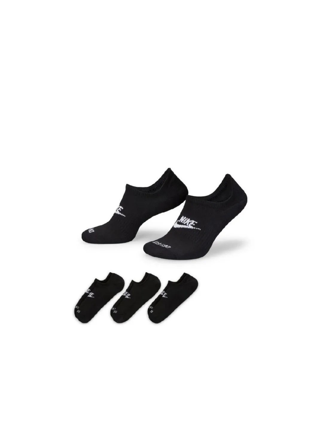 Calcetines Nike Everyday Plus Cushioned negro