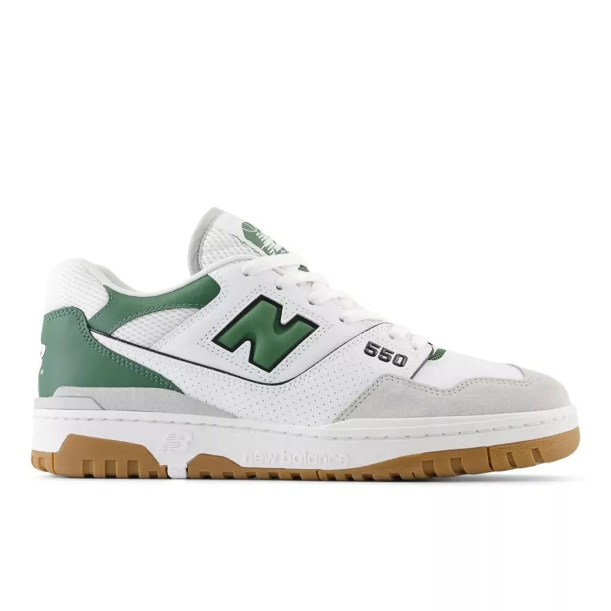 CALZADO NEW BALANCE 550 WHITE GREEN