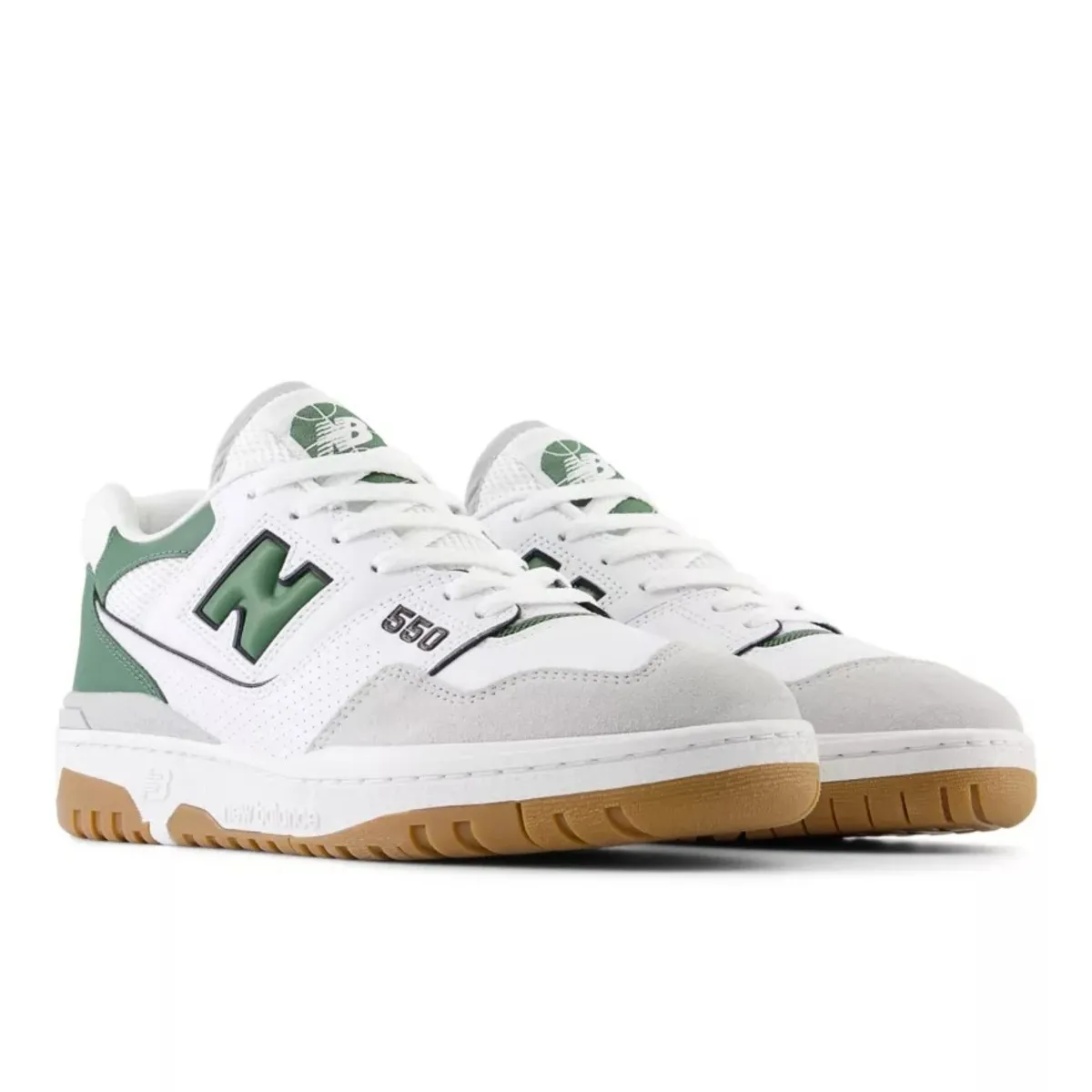 CALZADO NEW BALANCE 550 WHITE GREEN