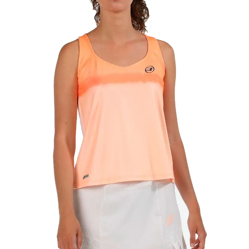 Camiseta Bullpadel Eguz Salmon Fluor | Bullpadel