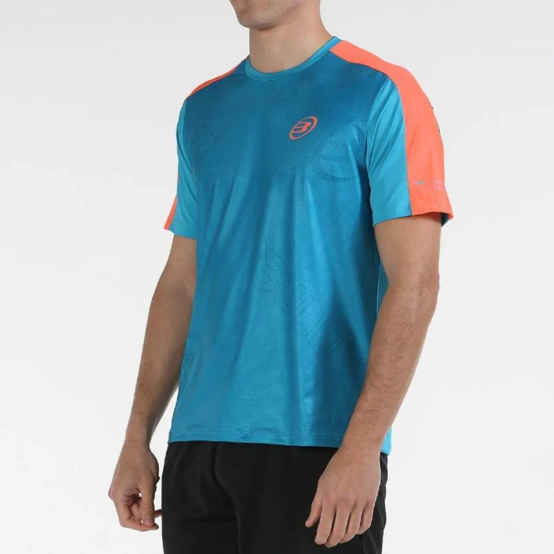 Camiseta Bullpadel Mitad Turquesa | Bullpadel