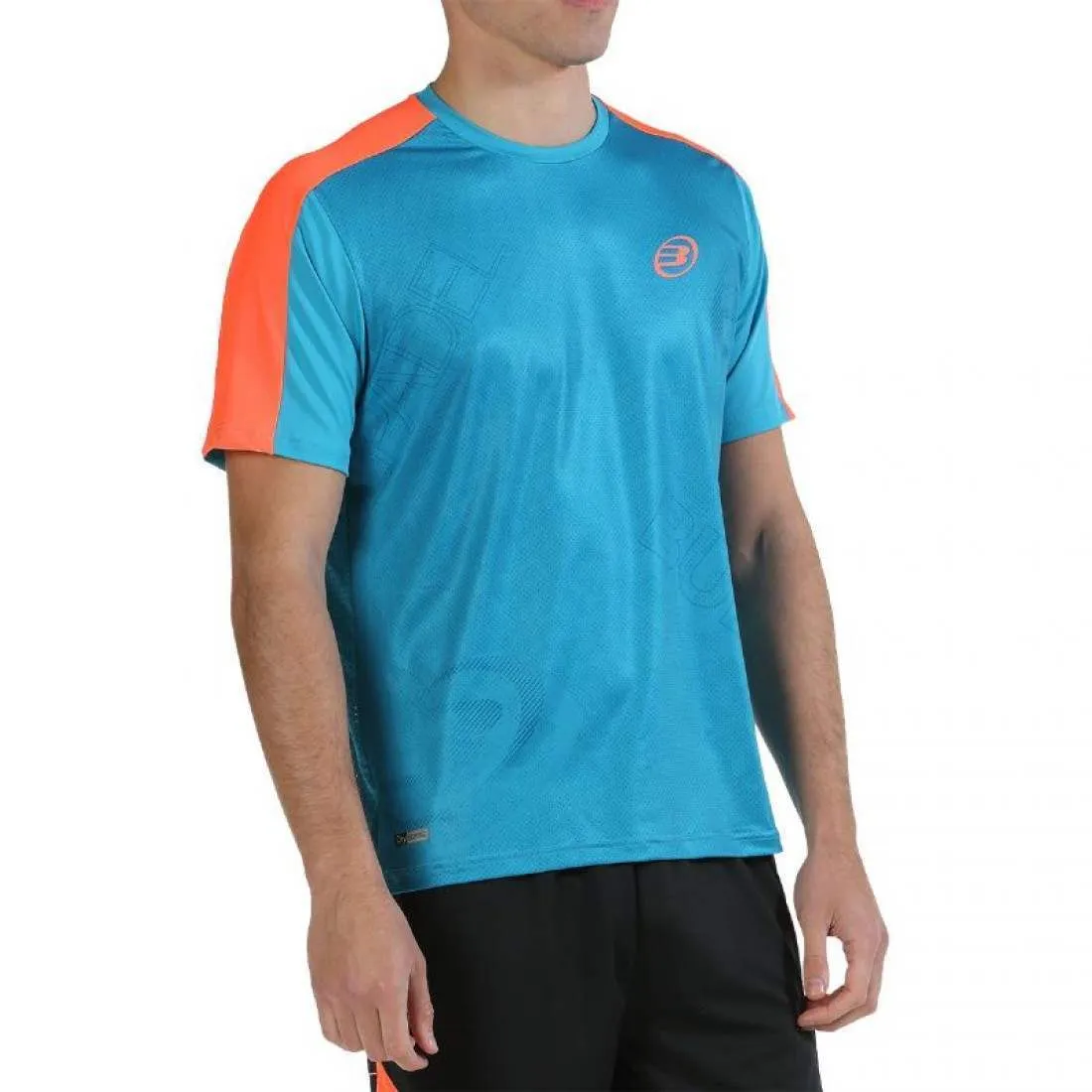 Camiseta Bullpadel Mitad Turquesa | Bullpadel