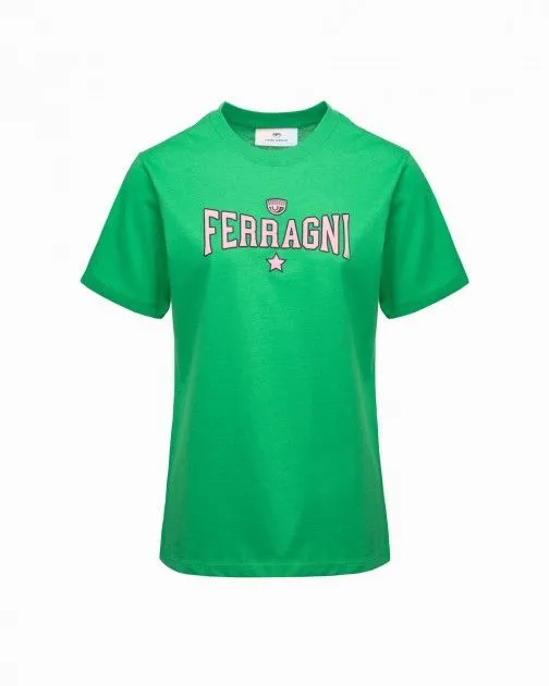 Camiseta Chiara Ferragni 74CBHT02 Verde