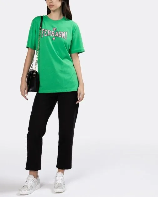 Camiseta Chiara Ferragni 74CBHT02 Verde