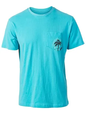 Camiseta Hombre RIP CURL manga corta SEARCH VIBES TIE AND DYE TEE Ref. ctews4 Batch Blue Palmera azul