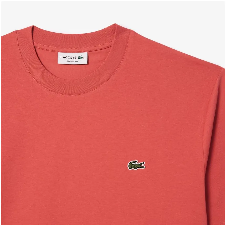 Camiseta Lacoste Corte Clásico Para Hombre