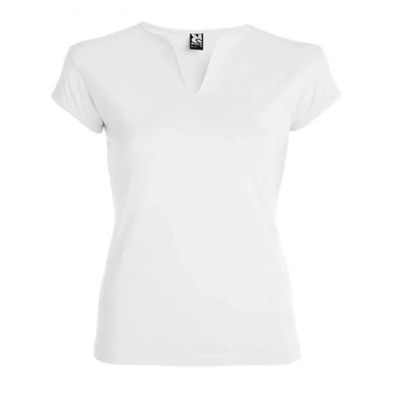 Camiseta mujer cuello en V Belice - Roly