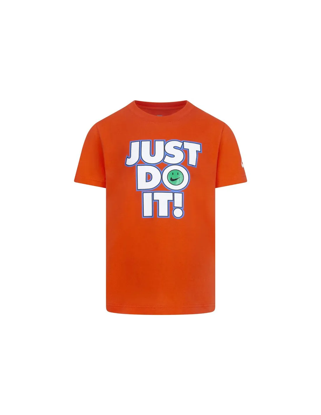 Camiseta Nike Smiley Just do it Ss Niño Rojo