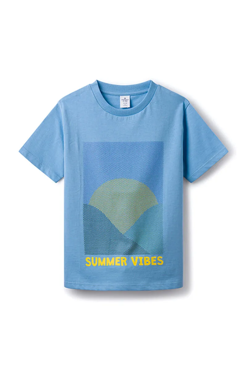 Camiseta "Summer vibes" niño